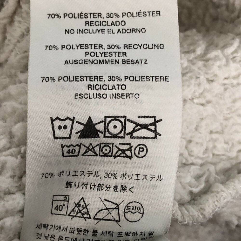 Patagonia Los Gatos Sweater White Fuzzy Small 1/4 Zip Pullover - Picture 4 of 5